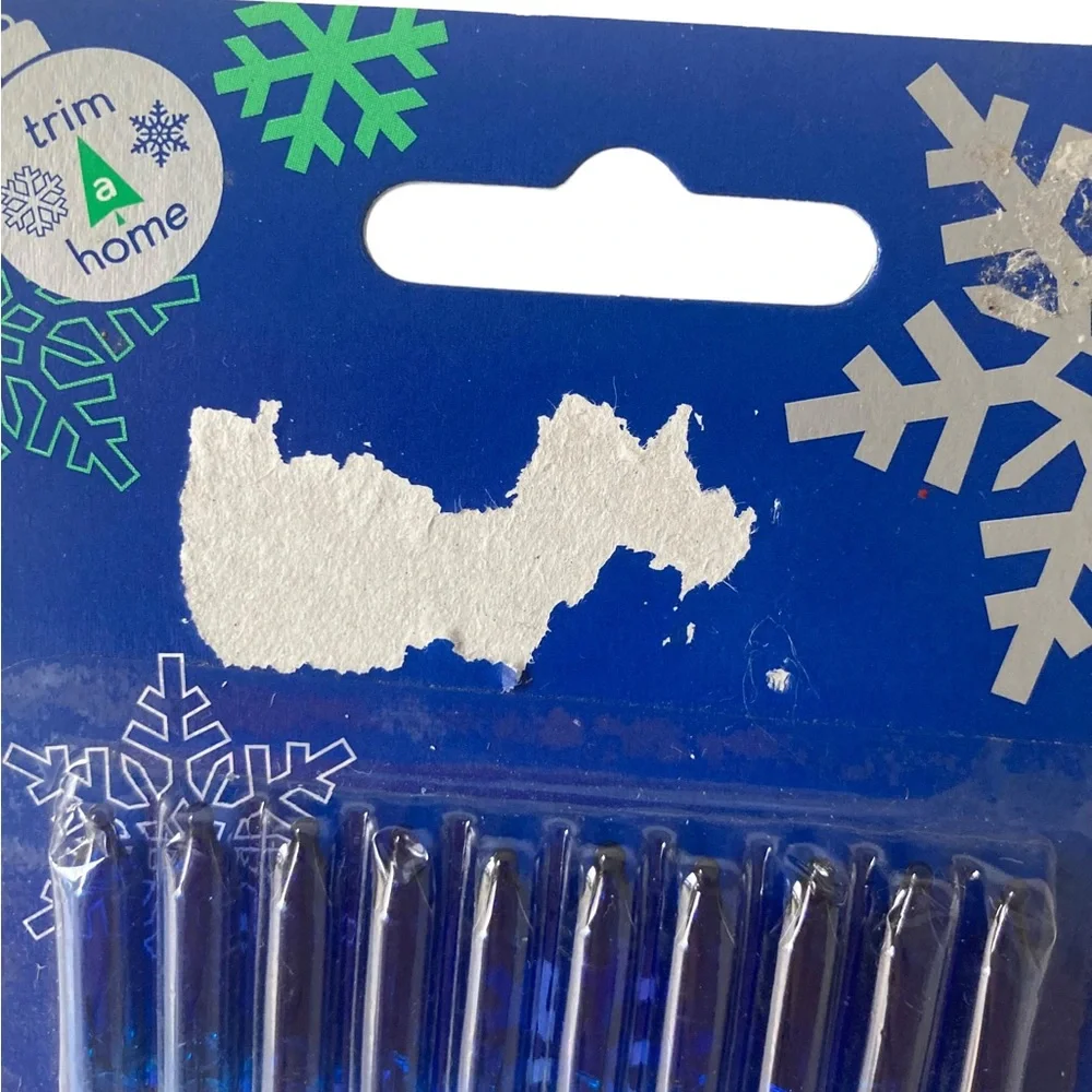 New 10 PK Trim A Home BLUE Mini Replacement Bulbs 2.5-3.5 volts. Kmart NOS